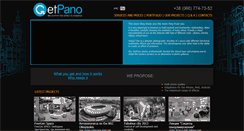 Desktop Screenshot of getpano.com